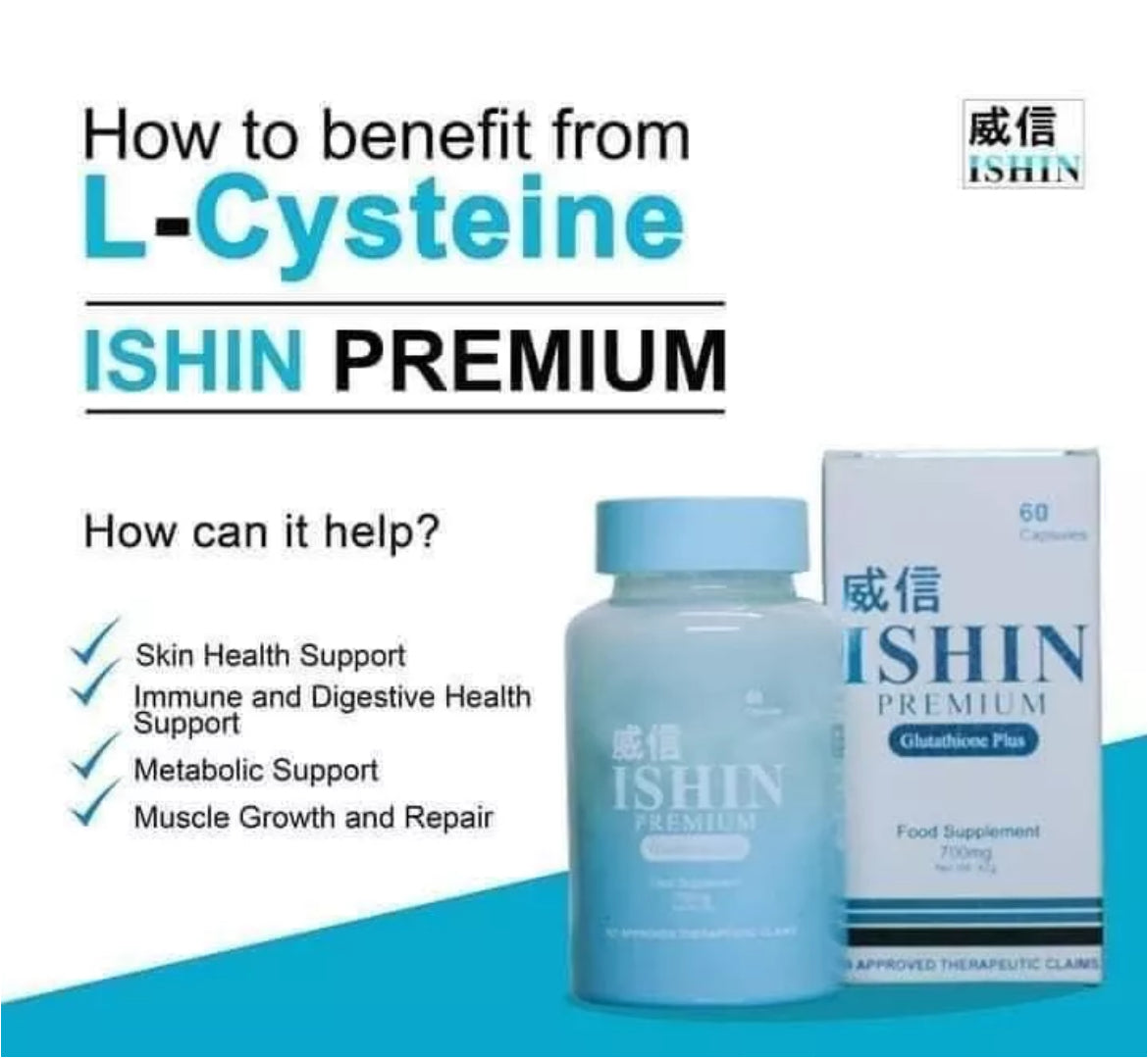 ISHIN Premium Glutathione Anti Oxidant Anti Aging