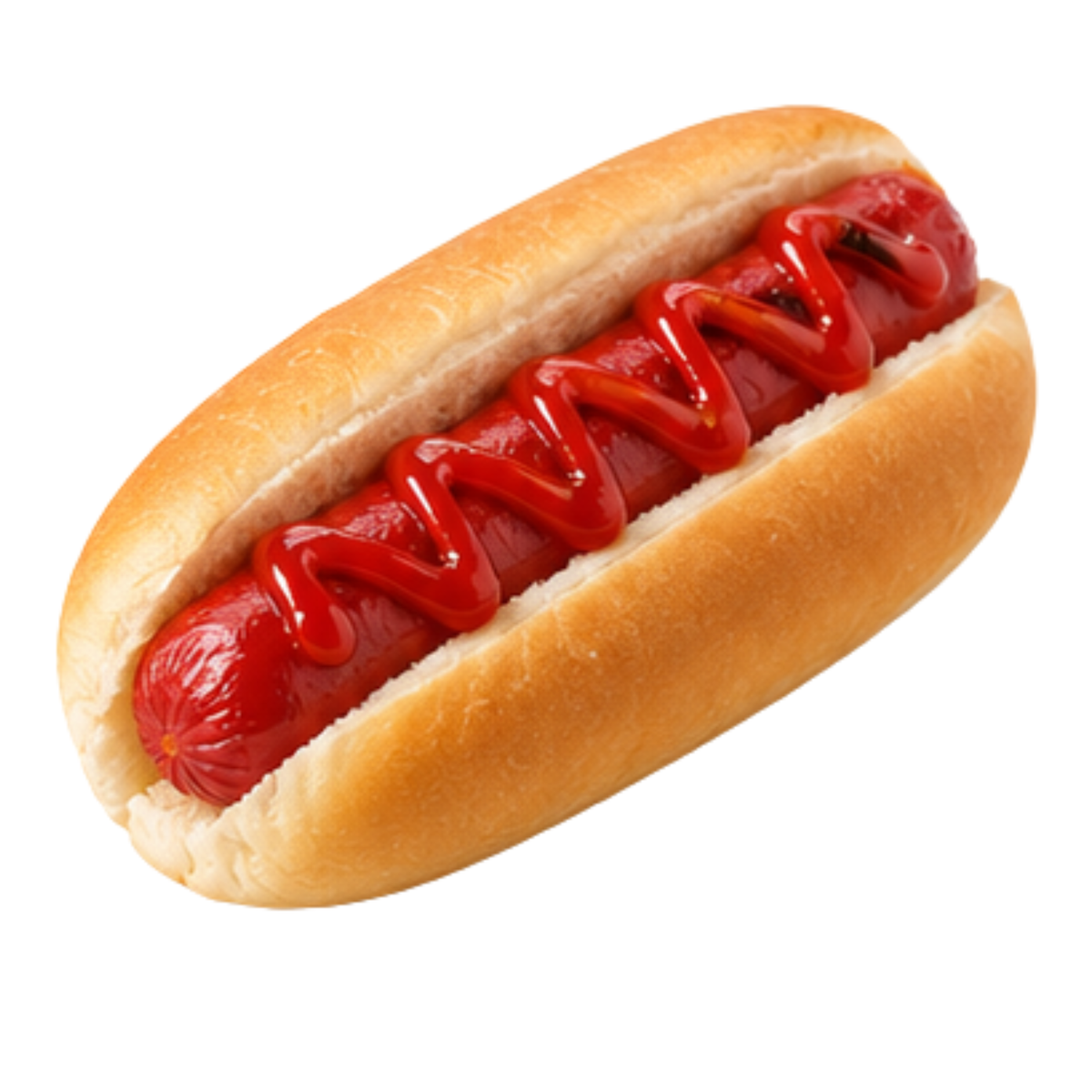 Hotdog on Bun